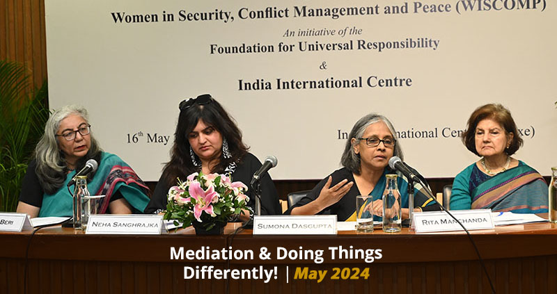 Mediation & Doing Things Differently May 2024