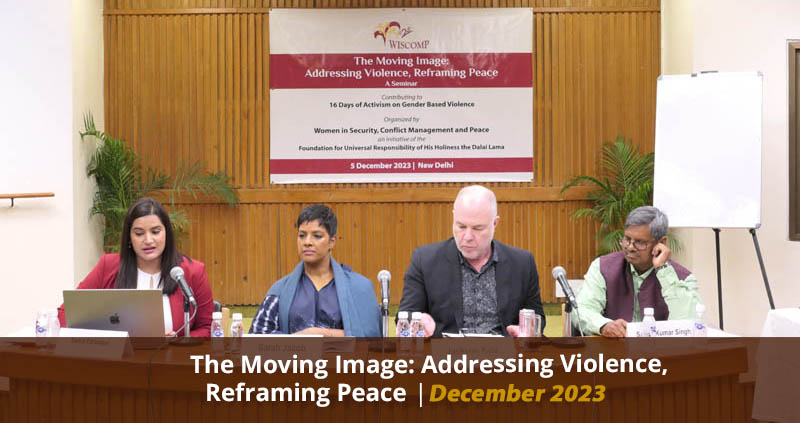 The Moving Image Addressing Violence, Reframing Peace December 2023