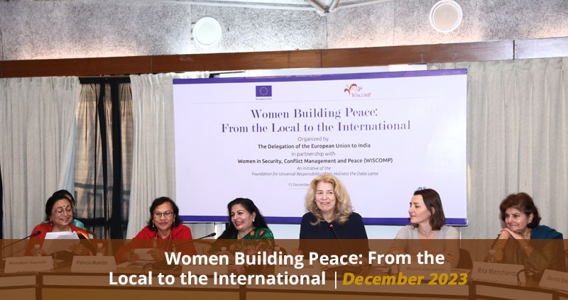 Women Building Peace From the Local to the International December 2023